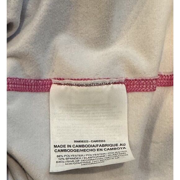 Nike Pro Jacket Women's Large Half Zip Running Thumbholes Pullover Pink Size L - Picture 5 of 5